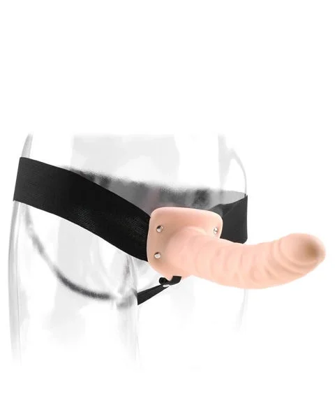 Fetish Fantasy 8inch Hollow Strap On Flesh