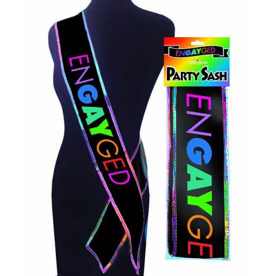 Engayged Party Sash Novelty Sash