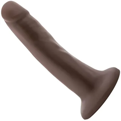 Dr Skin 5 5 Inch Dildo With Suction Cup by Blush Novelties Chocolate