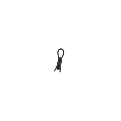 Stud Lasso Vibrating Silicone Black