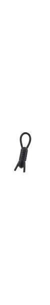 Stud Lasso Vibrating Silicone Black