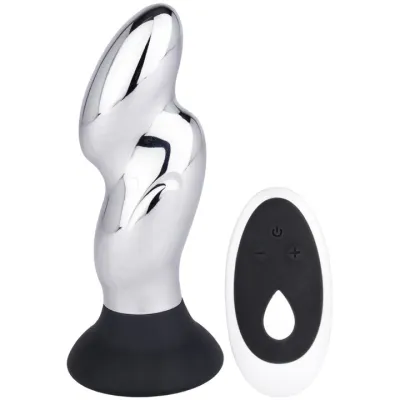 Bondara Bum Hummer 10 Function Stainless Steel Butt Plug 5 5 Inch