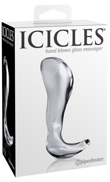 3.5" Glass Prostate Massager