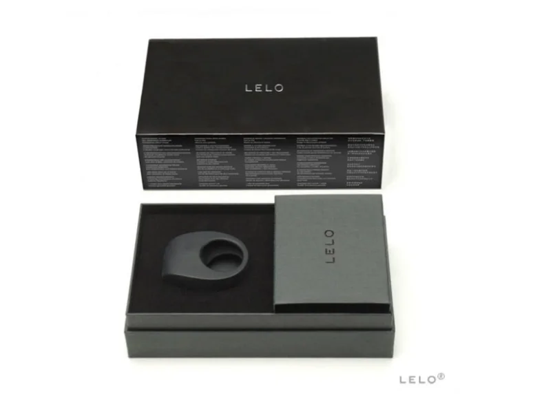 LELO Tor 2 Vibrating Waterproof Cock Ring for Couples - Black