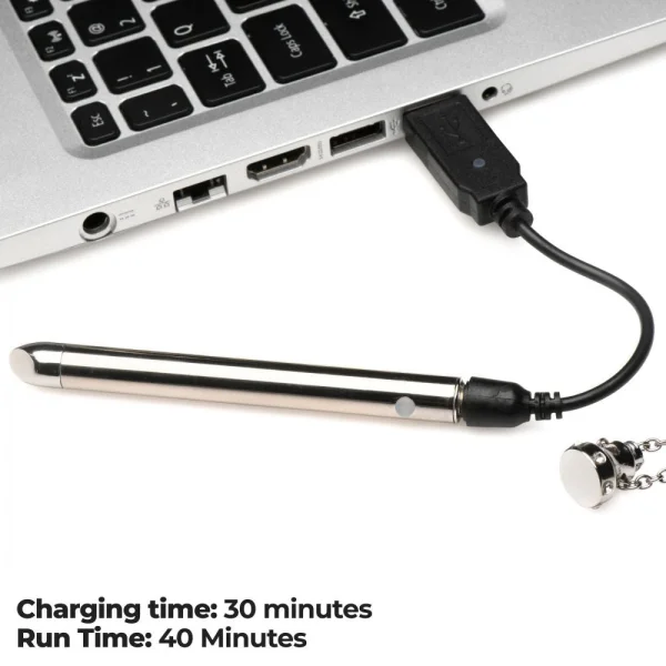 7x Vibrating Necklace - Silver