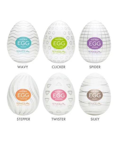 Tenga Egg 6 Pack Masturbator