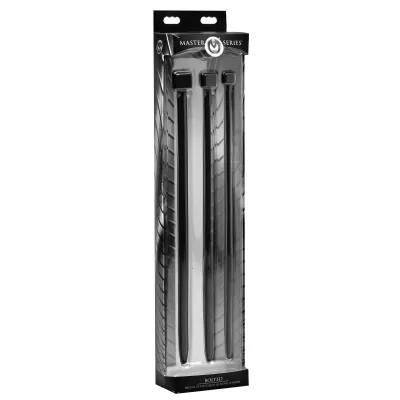 Master Series Bolted Deluxe XL Urethral Sound Set Black