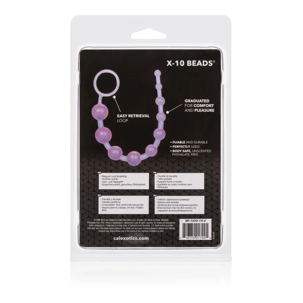 X-10 Beads - Purple