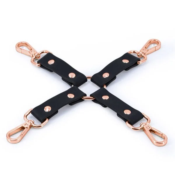 Black & Rose Gold Couture Hog Tie