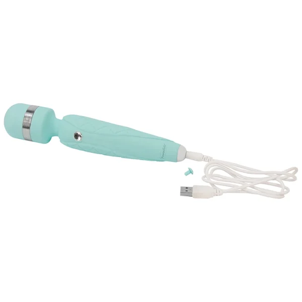 Pillow Talk Cheeky Silicone Waterproof Rechargeable Wand Style Vibrator - Pink