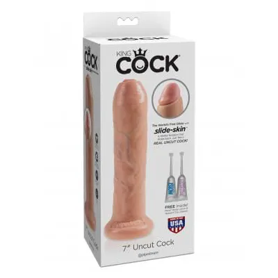 King Cock 7 Uncut Flesh