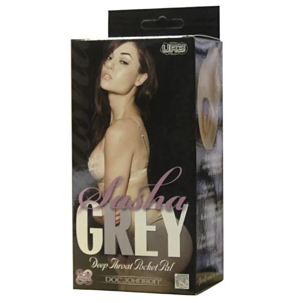 Doc Johnson Signature Strokers Sasha Grey Deep Throat Pocket Pal