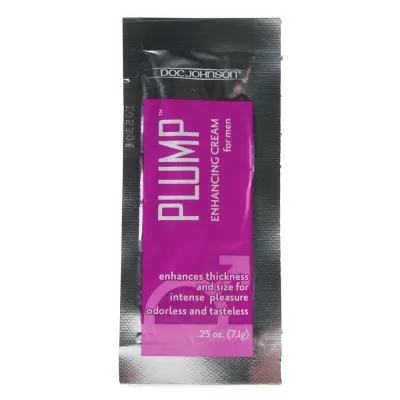 Plump Enhancement Cream 25oz 7 1g Pillow Packs