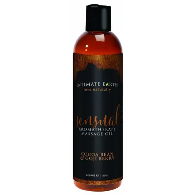 Intimate Earth Sensual Massage Oil 120 ml Cocoa Bean Gogi Berry