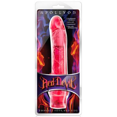 Apollyon Cherry 9 Jelly Vibrator