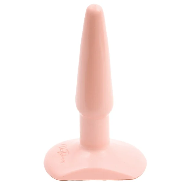 Classic Smooth Butt Plug Small Flesh Pink — image 4 of 5