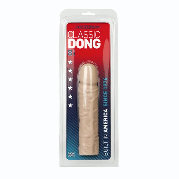 Classic Dong 8 Inches Flesh Pink — image 5 of 5