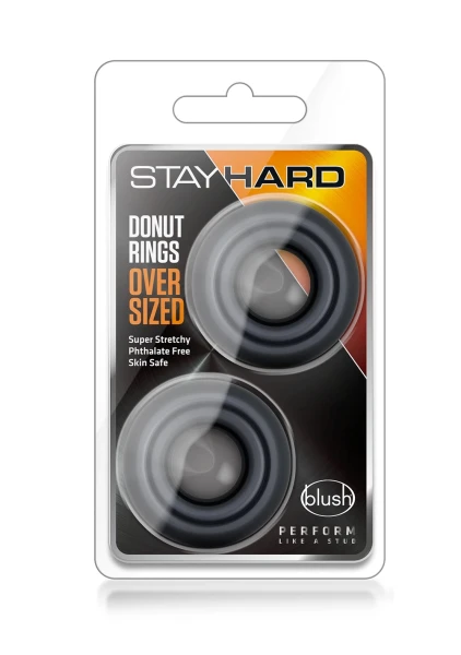 Stay Hard - Donut Rings Oversized