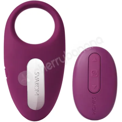 Svakom Winni Purple Vibrating Multi Purpose Couples Ring