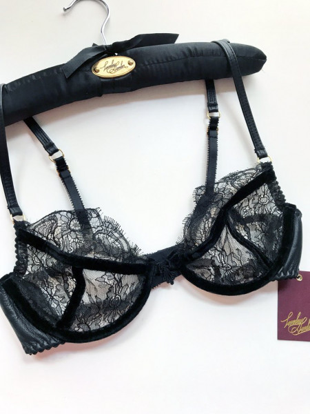 Koressia Lace Plunge Bra - Loveday London