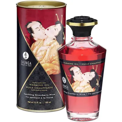 Warming Aphrodisiac Oil Strawberry Sprakling Wine