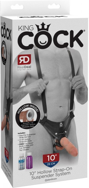 10'' Hollow Strap-On System