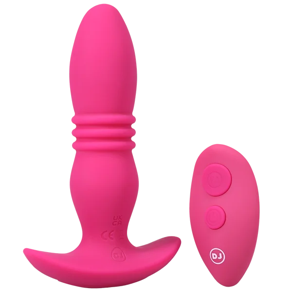 Doc Johnson A-Play Rise Rechargeable Anal Plug with Remote