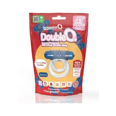 Cock Rings Screaming O 4t Doubleo 6 Vibrating Double Cockring Blueberry