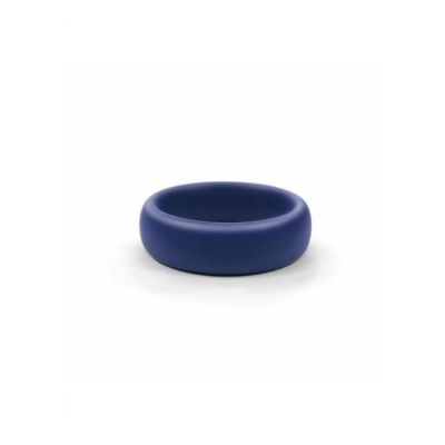 Hombre Snug Fit Silicone C Band Navy Cock Ring For Small Penis