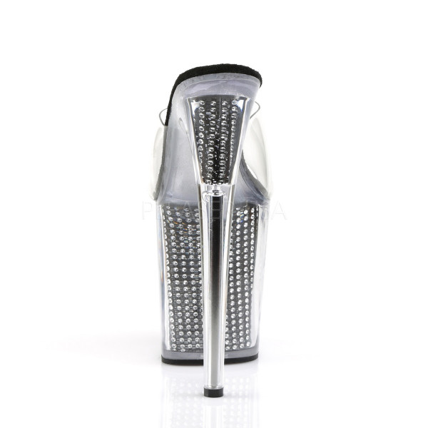 8 inches Heel, 4 inches PF Slide W/Simulated RS Filled Bottom — image 12 of 16