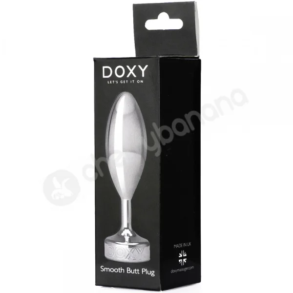 Doxy Smooth Aluminium Butt Plug