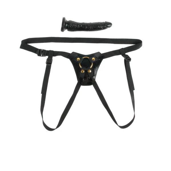Fetish Fantasy Gold Designer Strap-On Black