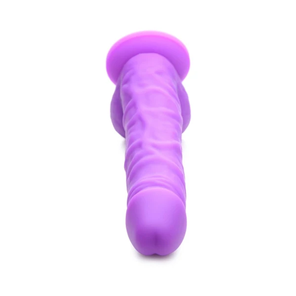 Lollicock Silicone Dildo With Balls 7 In. Grape — image 4 of 6