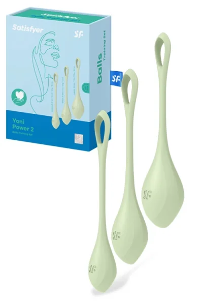 Satisfyer Yoni Power 2 Kegel Ball Set (3 Pce)