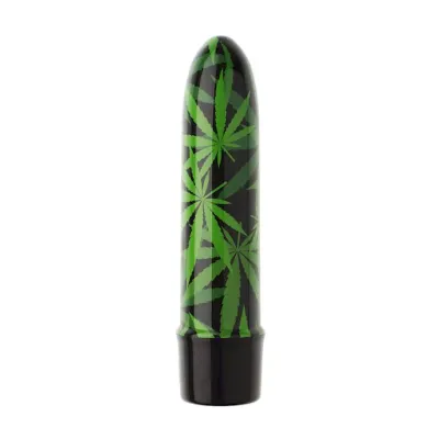 Joya Pattern Bullet Vibrator Weed 5 Inch