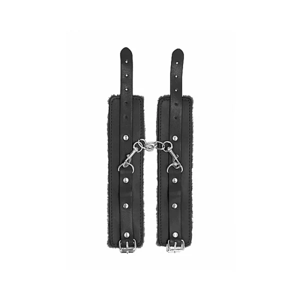 Ouch! Plush Leather Wrist Cuffs