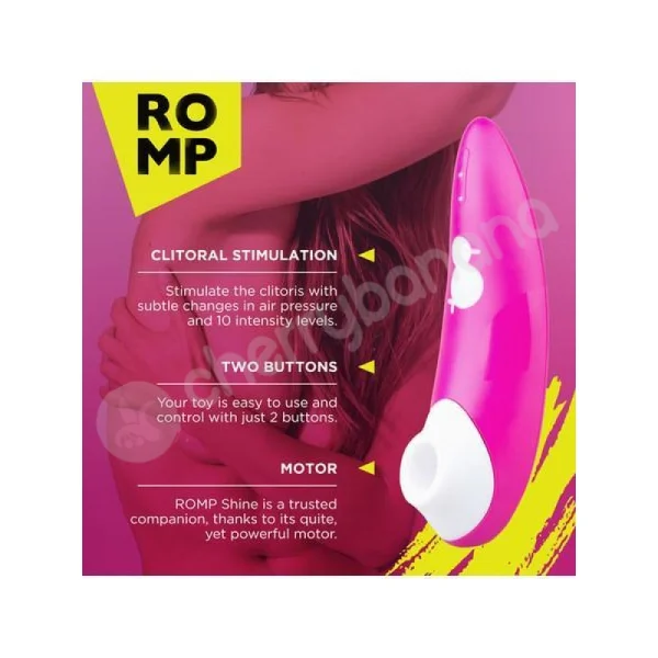 Romp Shine Rechargeable Clitoral Suction Vibrator