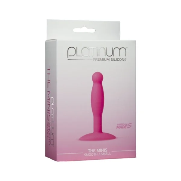 Platinum The Minis Smooth Butt Plug Small — image 7 of 12