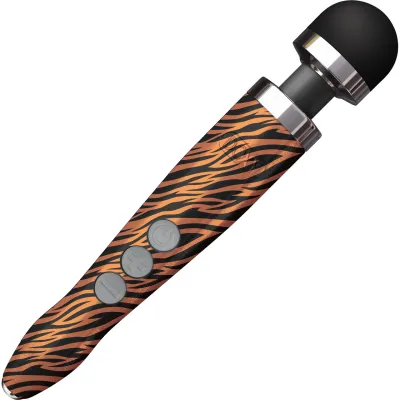 Doxy Die Cast 3R Rechargeable Extra Powerful Massage Wand Vibrator Tiger