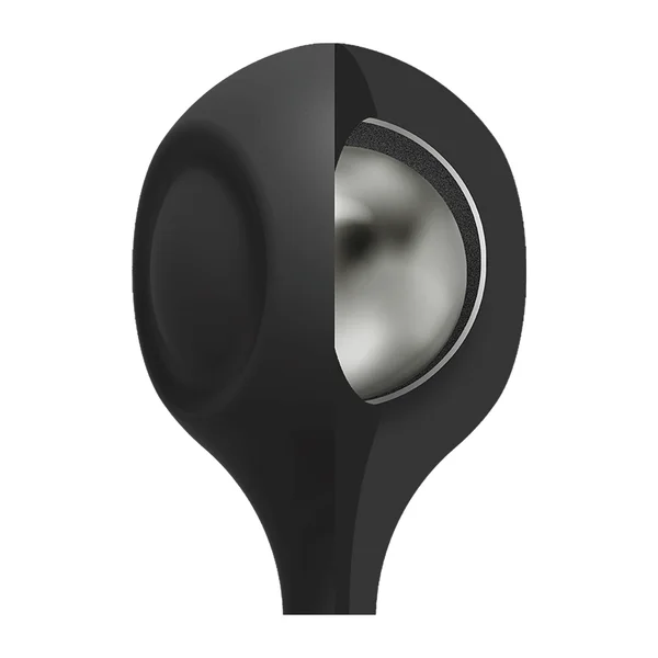 Kink Anal Essentials 13.5 Inch Weighted Black Silicone Beaded Anal Balls — image 4 of 5
