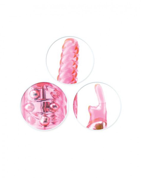 Total Ecstasy Triple Stimulator - Pink