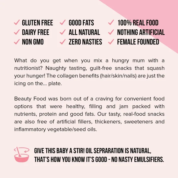 Beauty Food Berry Bombshell Nut Butter with Collagen