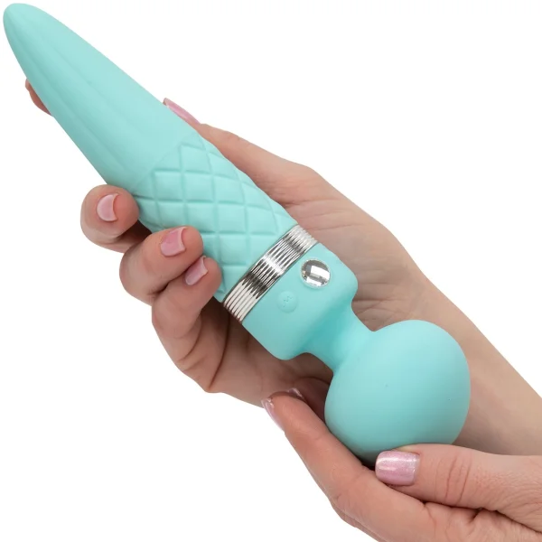 BMS Factory Pillow Talk Sultry Wand Vibe Plus Warming G-Spot Massager — image 9 of 11