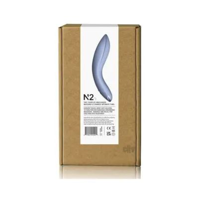 Personal Massagers Niya 2 Rechargeable Silicone Couples Massager Cornflower