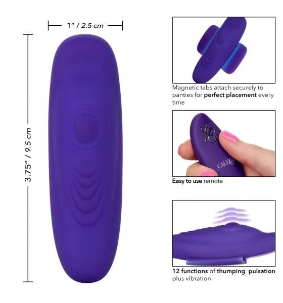 CalExotics - Lock-N-Play Remote Pulsating Panty Teaser