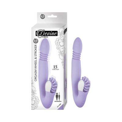 Devine Vibes Orgasm Wheel Stroker lavender