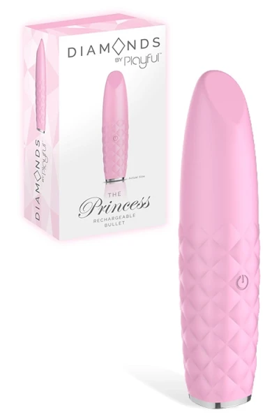 Playful Diamonds The Princess Rechargeable 3.3" Bullet Vibrator
