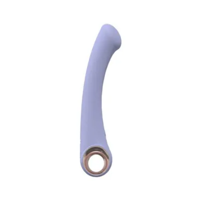 G Spot Vibrators Loveline Luscious 10 Speed G spot Vibe Silicone Rechargeable Waterproof Lavender