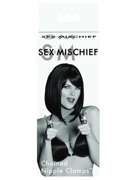 Sex & Mischief Chained Nipple Clamps