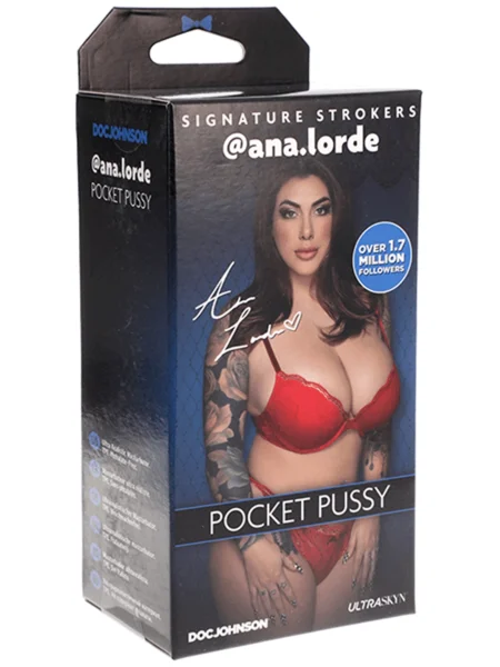 Signature Strokers Girls Of Social Media Ana.Lorde ULTRASKYN Pocket Pussy
